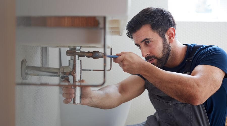 Water heater installation in Nabb, IN